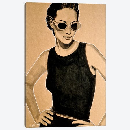 Sunglasseslover Canvas Print #GBZ37} by Gilles LeBlu Canvas Wall Art
