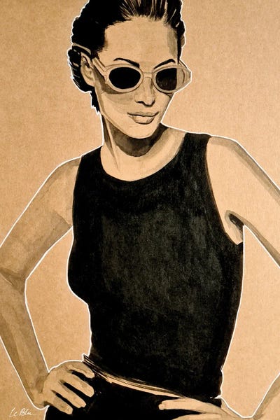 Black & Beige: Sunglasseslover by Gilles LeBlu