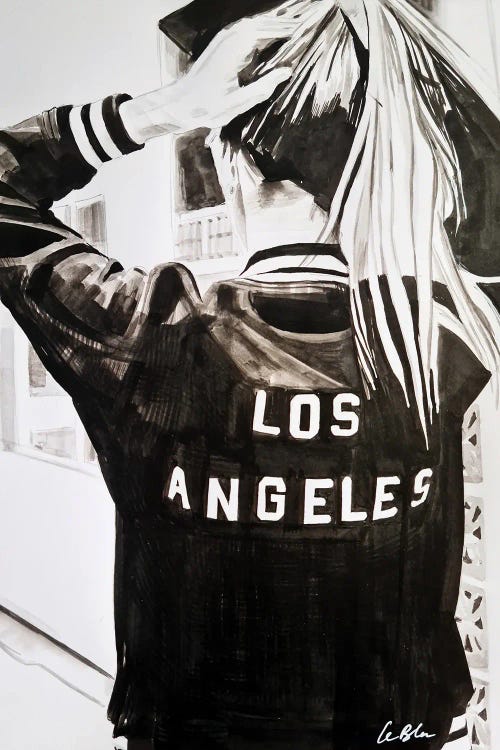 L.A. Streetstyle by Gilles LeBlu wall art