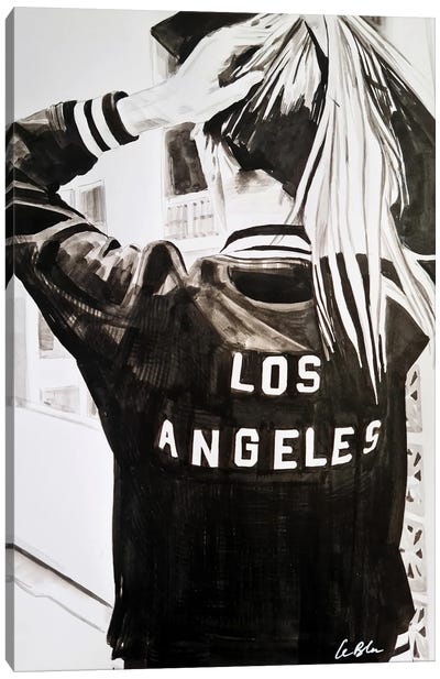 L.A. Streetstyle Canvas Art Print - Gilles LeBlu