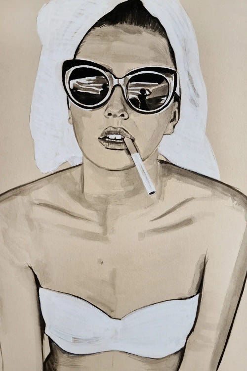 No Sir by Gilles LeBlu wall art