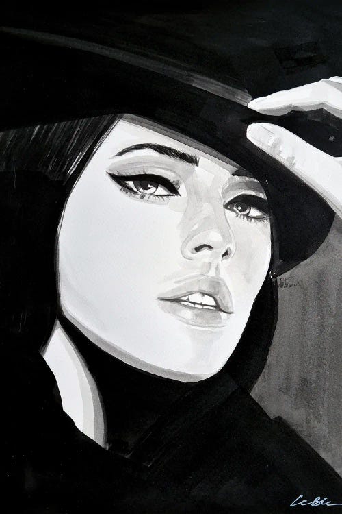 It's Just Me by Gilles LeBlu wall art
