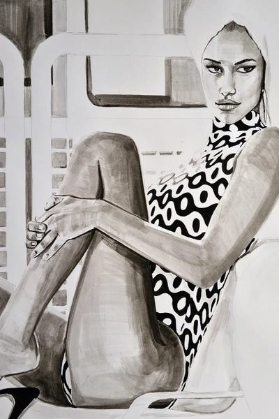 Graphic Fashion: Ultimate Vintage Beauty by Gilles LeBlu