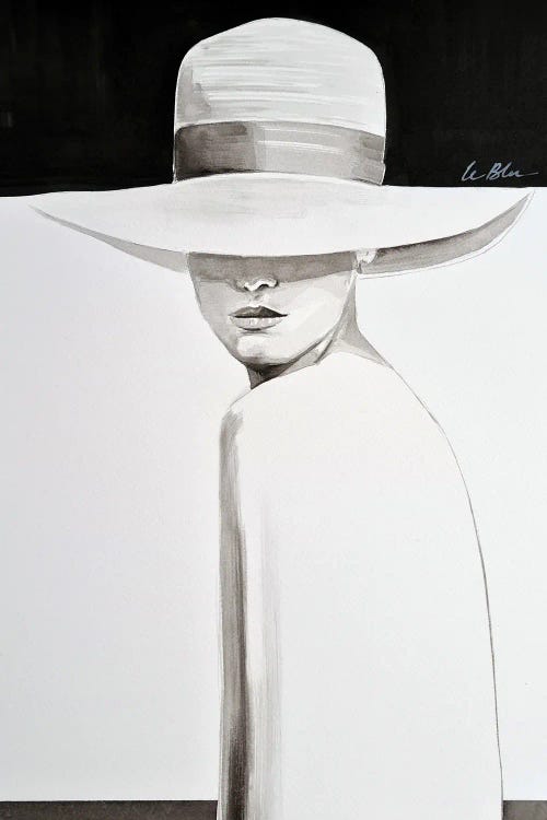 Winter Blues by Gilles LeBlu wall art