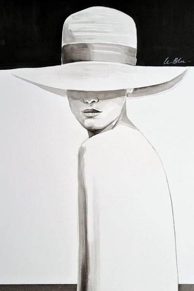 Graphic Fashion: Winter Blues by Gilles LeBlu