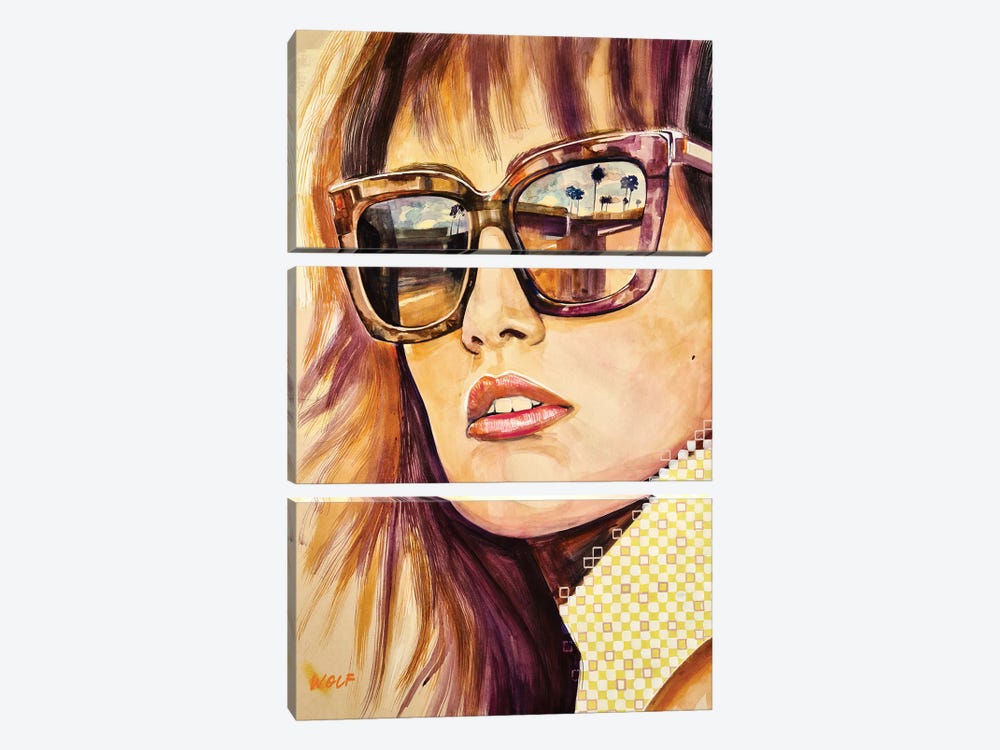 Ali Rose by Gigi And The Wolf 3-piece Canvas Artwork