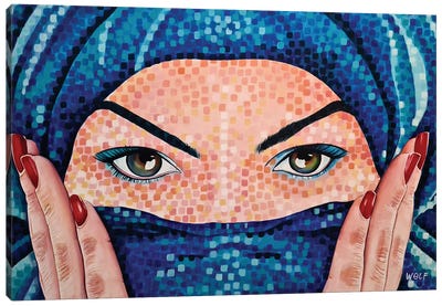Imani Canvas Art Print - Middle Eastern Culture