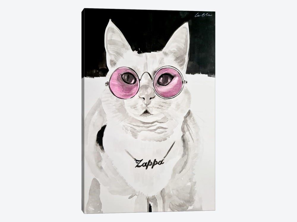My Pink Sunglasses by Gilles LeBlu 1-piece Canvas Print