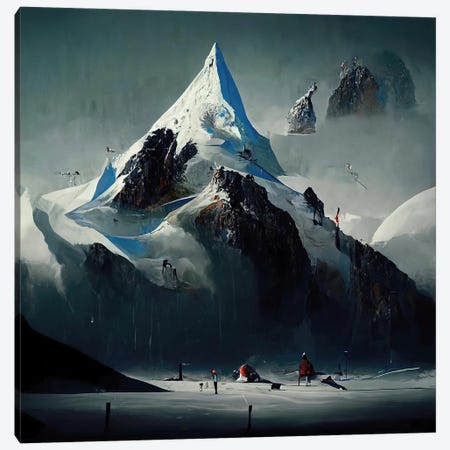 Illusions Of The Alpine Ecosystem III Canvas Print #GCE21} by Graeme Cornies Canvas Art