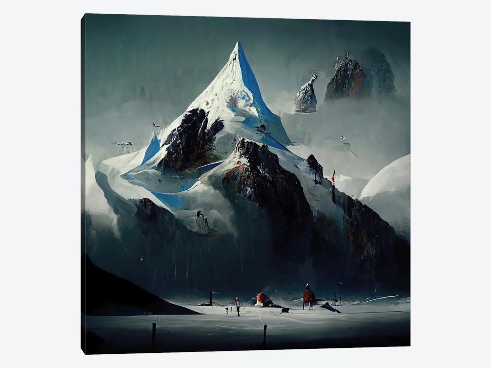 Illusions Of The Alpine Ecosystem III by Graeme Cornies 1-piece Canvas Wall Art