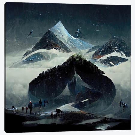 Illusions Of The Alpine Ecosystem IV Canvas Print #GCE22} by Graeme Cornies Canvas Art