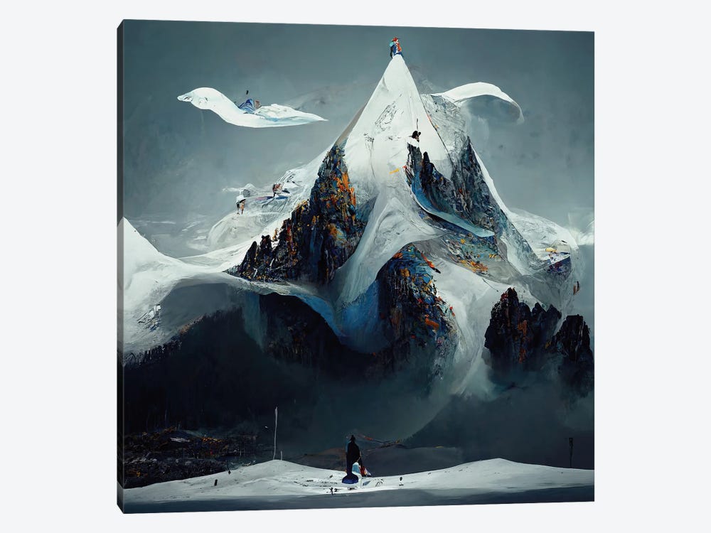 Illusions Of The Alpine Ecosystem I by Graeme Cornies 1-piece Canvas Artwork