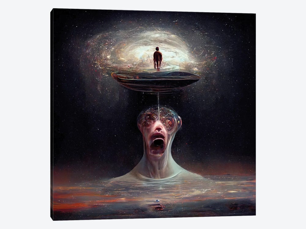 Our Irrational Fear Of Non-Existence IV by Graeme Cornies 1-piece Art Print