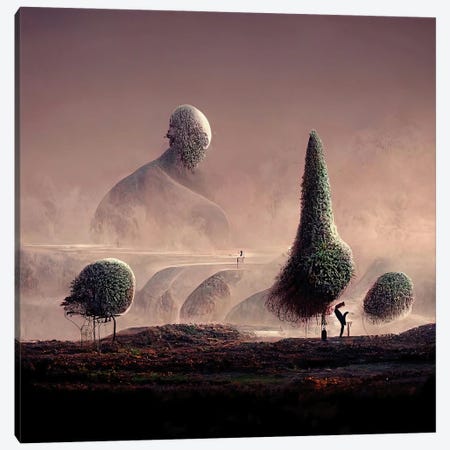 Pruning The Inner-Landscape I Canvas Print #GCE48} by Graeme Cornies Canvas Art