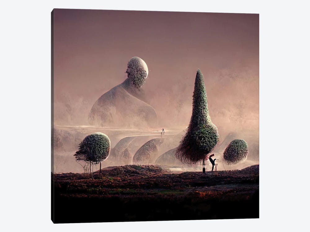 Pruning The Inner-Landscape I by Graeme Cornies 1-piece Canvas Print