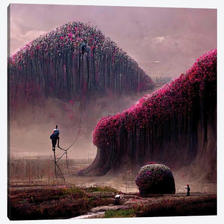 Pruning The Inner-Landscape II Canvas Print #GCE49} by Graeme Cornies Canvas Art