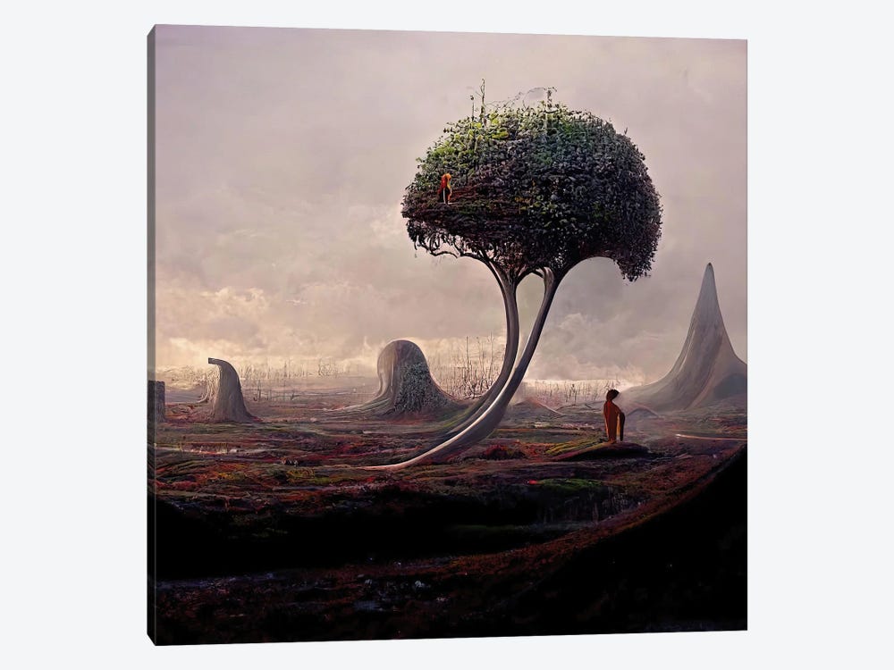 Pruning The Inner-Landscape III by Graeme Cornies 1-piece Canvas Wall Art
