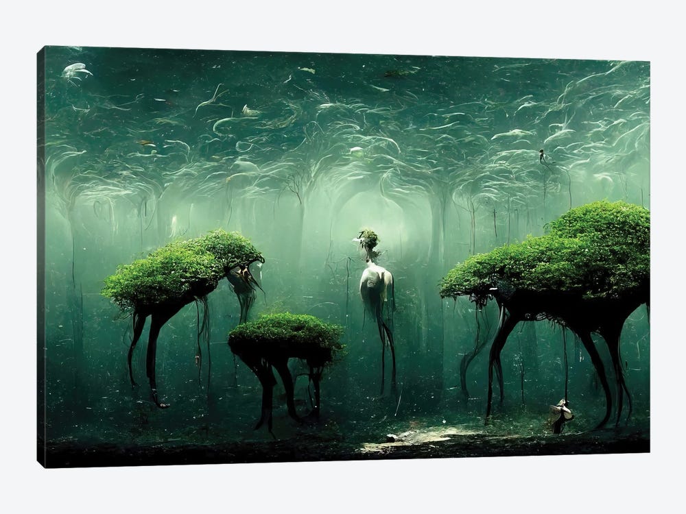 The Ocean Dreams Of The Forest I by Graeme Cornies 1-piece Art Print