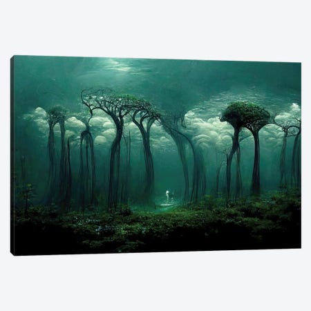 The Ocean Dreams Of The Forest II Canvas Print #GCE54} by Graeme Cornies Canvas Art