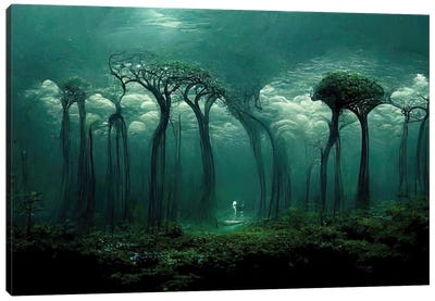 The Ocean Dreams Of The Forest II Canvas Art Print - Graeme Cornies