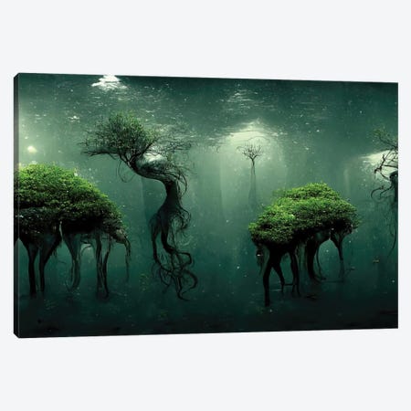 The Ocean Dreams Of The Forest III Canvas Print #GCE55} by Graeme Cornies Canvas Art