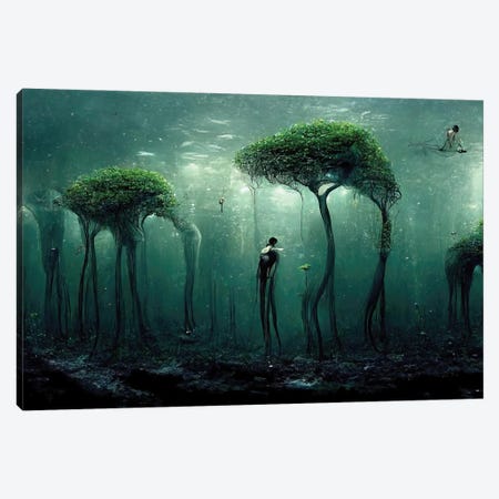 The Ocean Dreams Of The Forest IV Canvas Print #GCE56} by Graeme Cornies Canvas Artwork