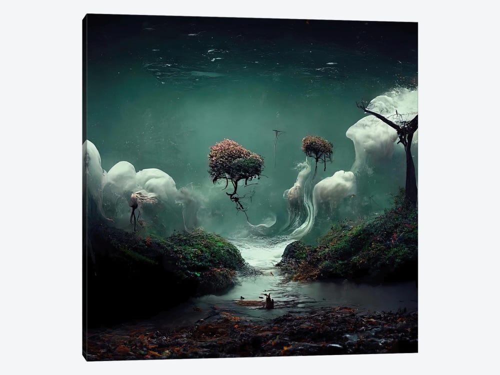 The Ocean Dreams Of The Forest V by Graeme Cornies 1-piece Canvas Art Print