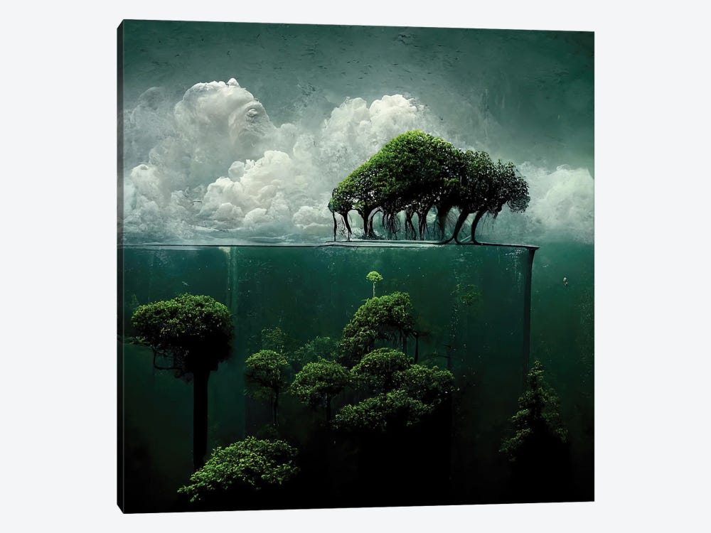 The Ocean Dreams Of The Forest VI by Graeme Cornies 1-piece Canvas Wall Art