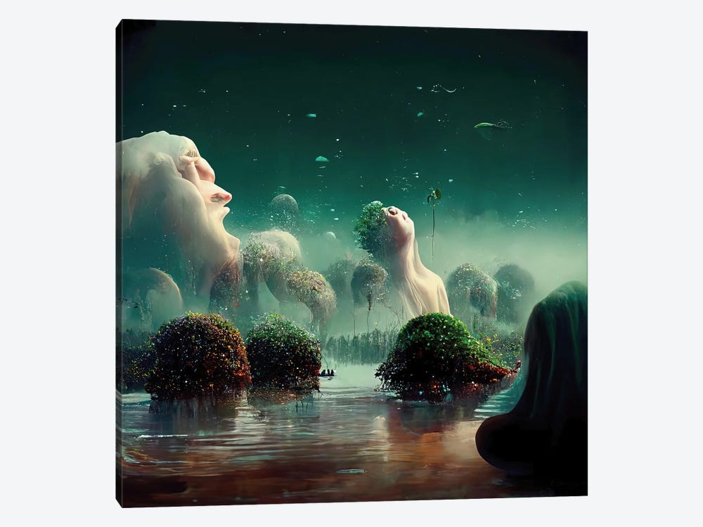 The Ocean Dreams Of The Forest VII by Graeme Cornies 1-piece Art Print
