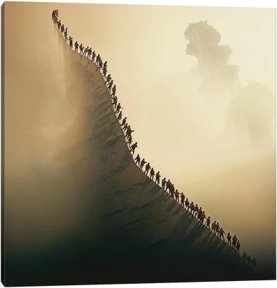 The Climb IX Canvas Art Print - Graeme Cornies