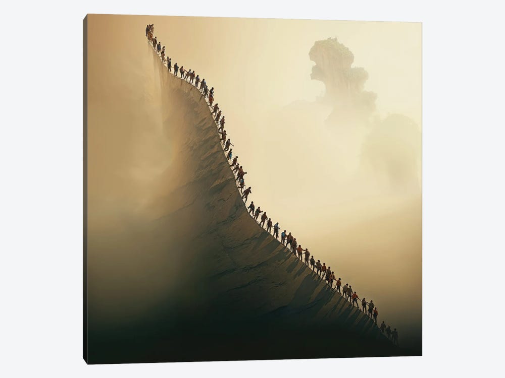The Climb IX by Graeme Cornies 1-piece Art Print