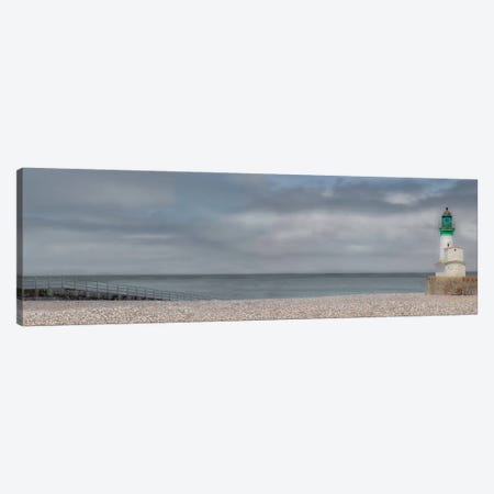 Treport Lighthouse Canvas Print #GCL10} by Gilbert Claes Canvas Artwork