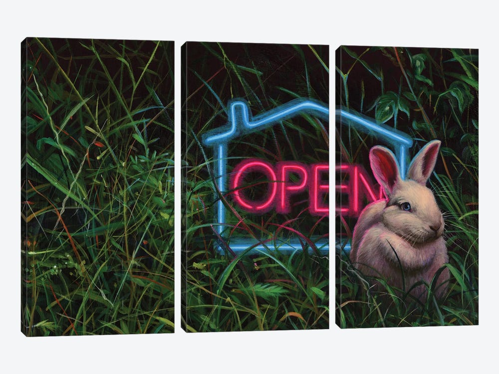 Open House by Gigi Chen 3-piece Canvas Wall Art