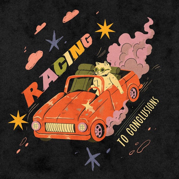 Pet Obsessed: Racing To Conclusions by Galactixy Illustrations