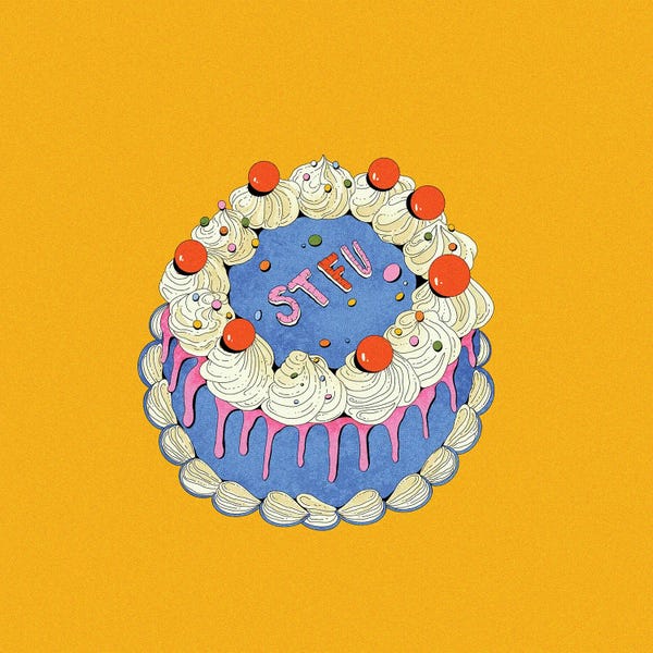 Art With Attitude: Mean Cake I by Galactixy Illustrations