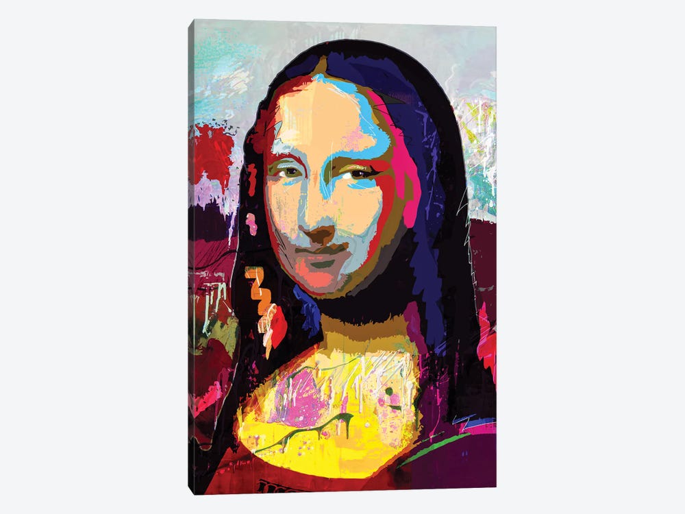 Mona Lisa Canvas Print By Gabriel Cozzarelli Icanvas