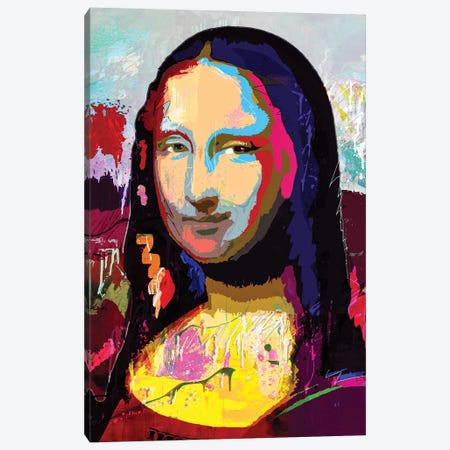 Mona Lisa Canvas Print #GCZ141} by Gabriel Cozzarelli Canvas Art Print