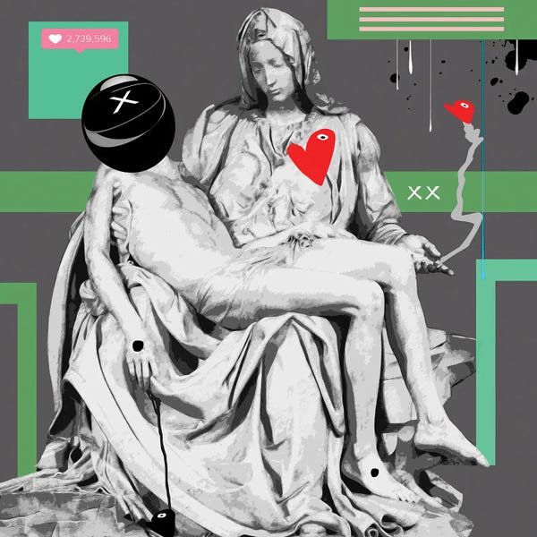 Pop Collage: Devotion by Gabriel Cozzarelli