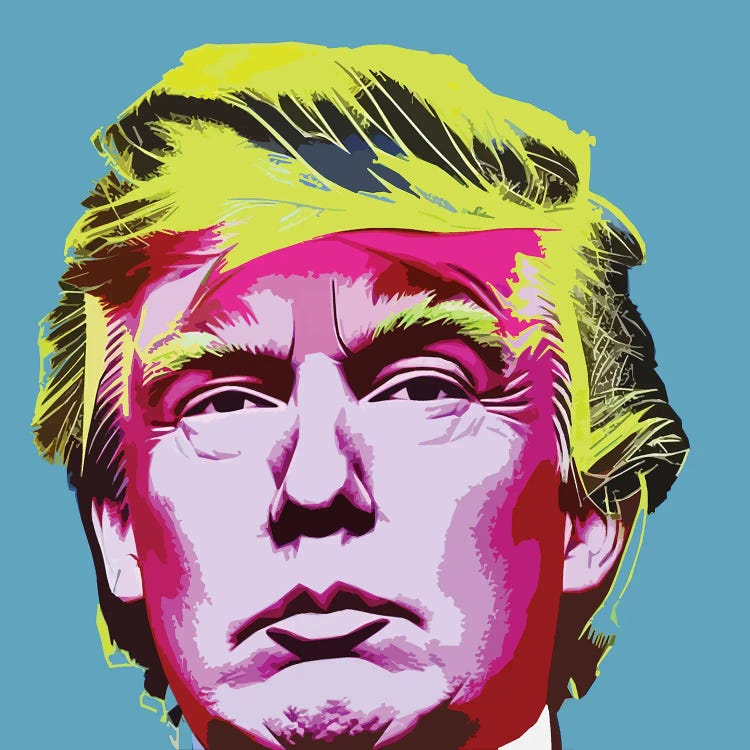 Trump by Gabriel Cozzarelli wall art