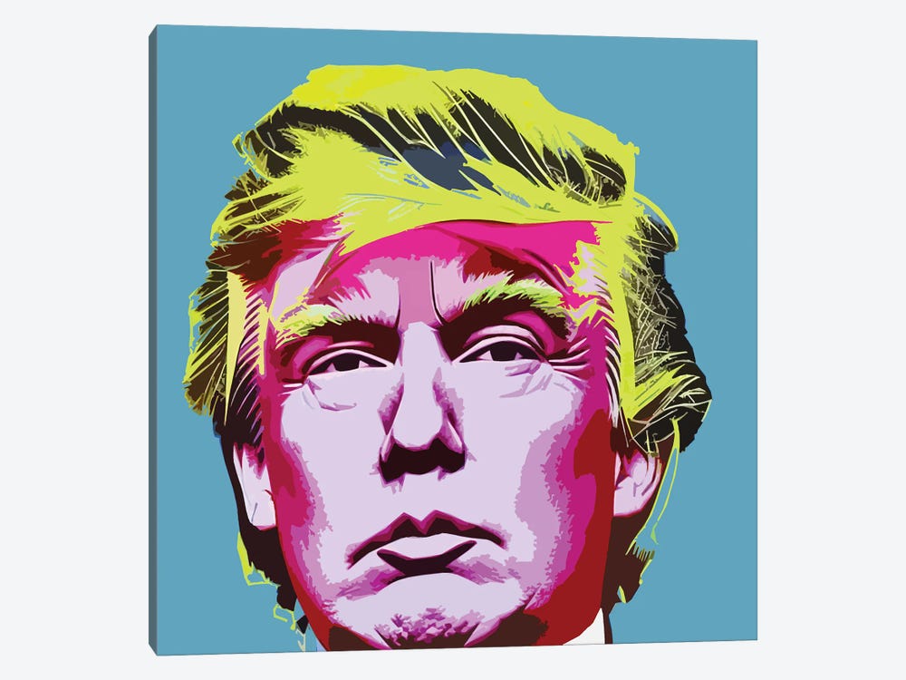 Trump by Gabriel Cozzarelli 1-piece Canvas Artwork