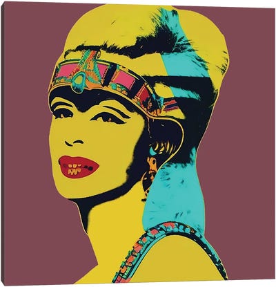 Cleopatra Canvas Art Print - Classic Movie Art