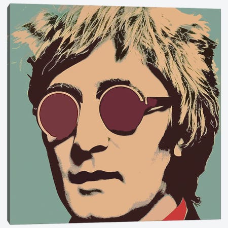 John Lennon Canvas Print #GCZ169} by Gabriel Cozzarelli Canvas Print