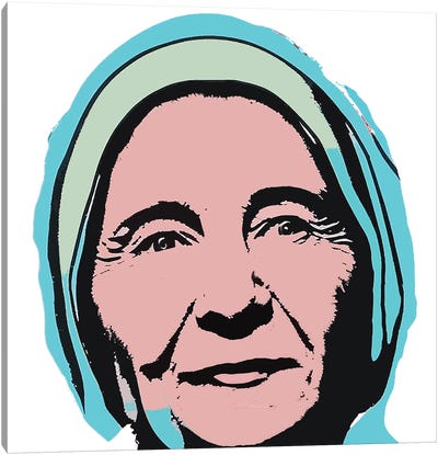 Mother Theresa Canvas Art Print - Mother Teresa