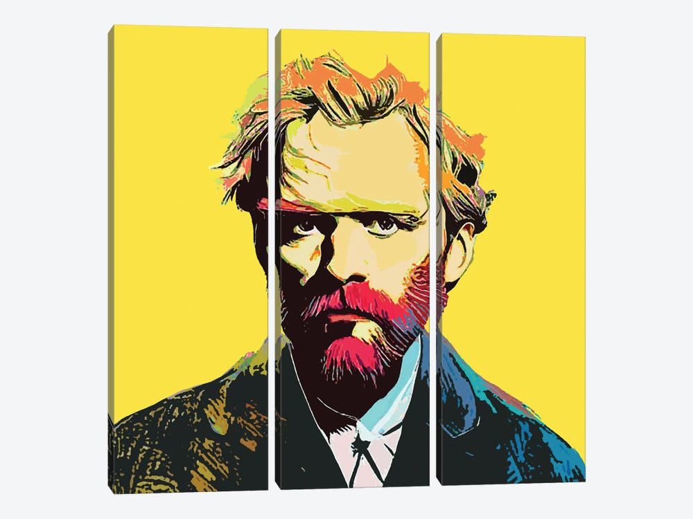 Van Gogh by Gabriel Cozzarelli 3-piece Art Print