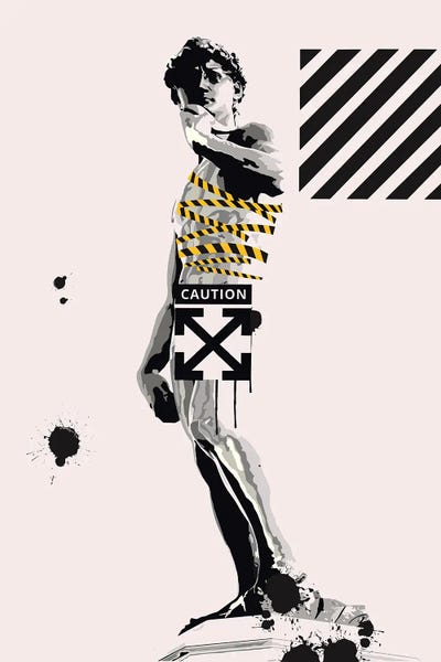 Caution by Gabriel Cozzarelli canvas print