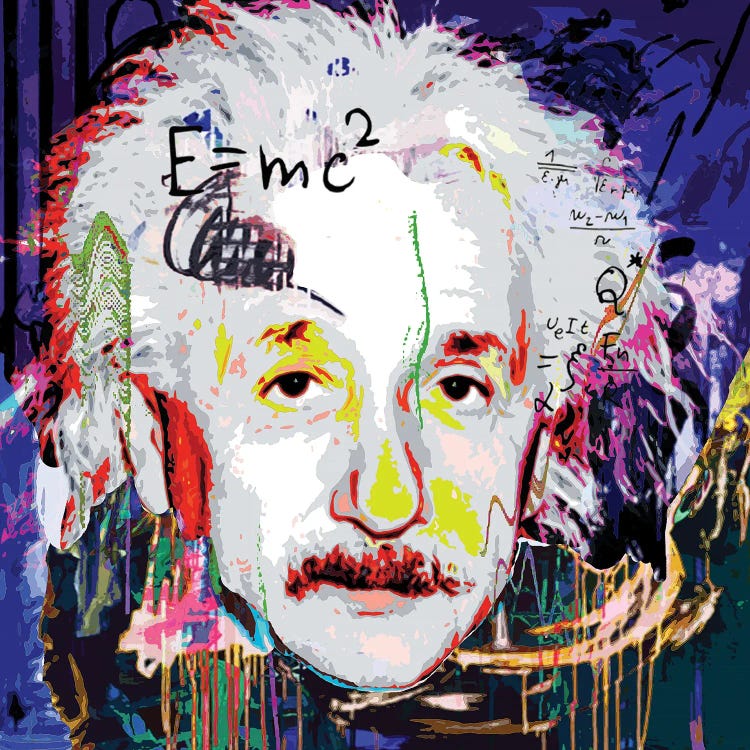 Einstein by Gabriel Cozzarelli wall art