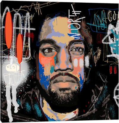 Ye Canvas Art Print - Kanye West
