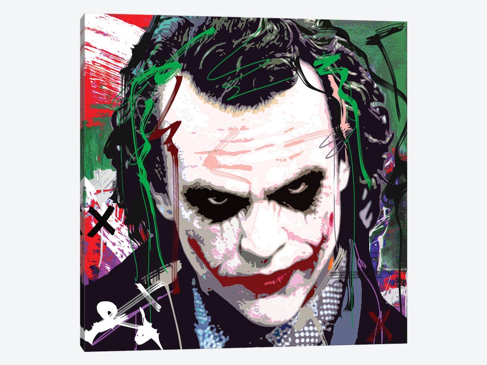 Joker X by Gabriel Cozzarelli 1-piece Canvas Art