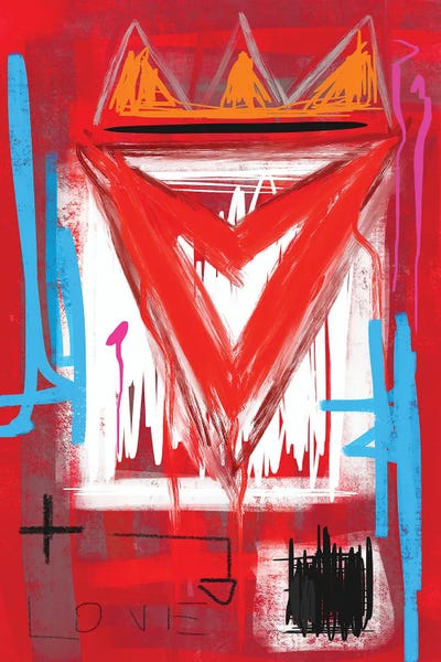 Neo-expressionism: LOVE by Gabriel Cozzarelli