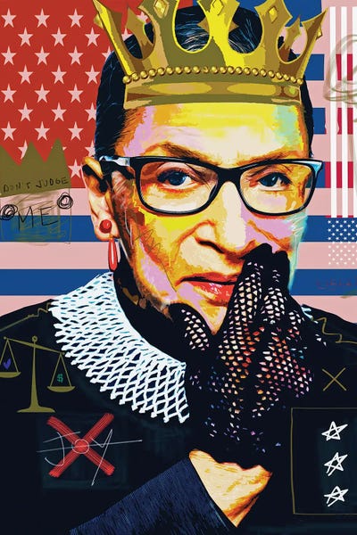 Pop Collage: Ruth X by Gabriel Cozzarelli